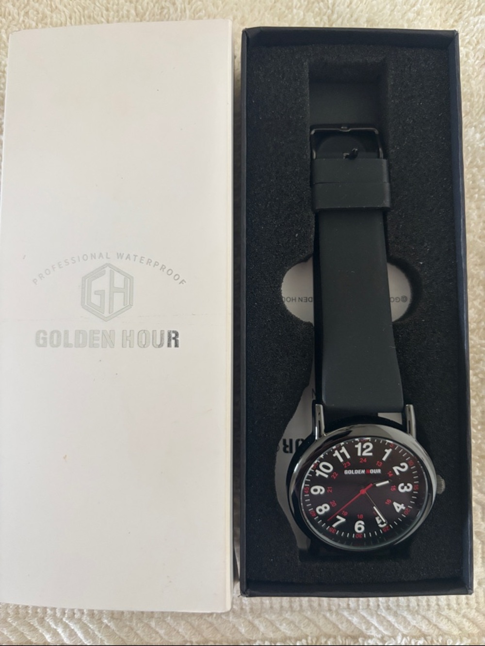 Men’s Black Analog Watch